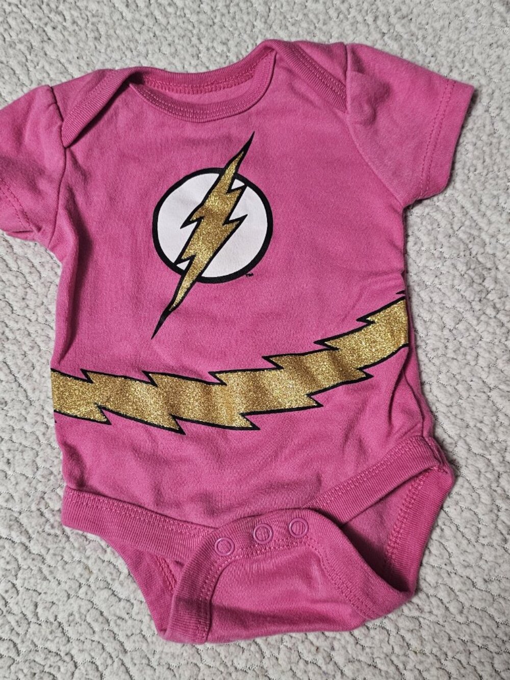 Justice League - Little Girls 0-3 Months One Piece - Preowned